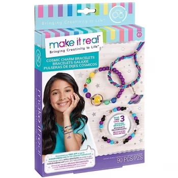 image of Make It Real - Cosmic Charms Bracelets Activity Set