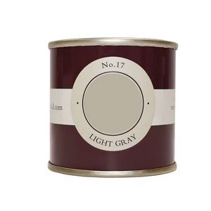 Image of Farrow & Ball Estate Light gray No. 17 Emulsion Paint 100ml Tester pot