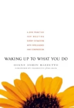 Image of waking up to what you do a zen practice for meeting every situation with in