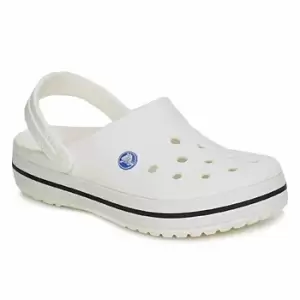 image of Crocs CROCBAND mens Clogs (Shoes) in White. Sizes available:9,10,8,5,9,10,11,12