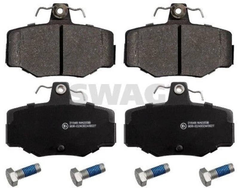 Image of Brake pad set SWAG 82 91 6274
