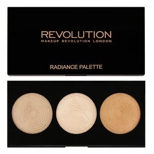 image of Makeup Revolution Highlighter palette Radiance Multi