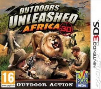 image of Outdoors Unleashed Africa 3D Nintendo 3DS Game