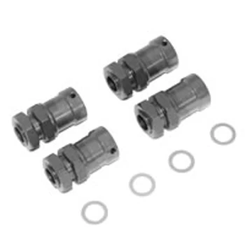 Image of Fastrax 1/8Th 15Mm Extension Hub Adaptors - To Widen Track
