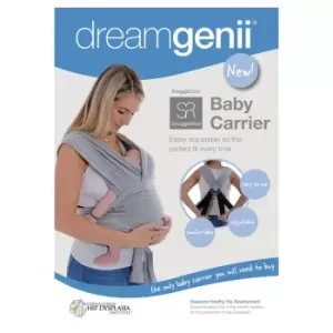 image of Dreamgenii SnuggleRoo Baby Carrier Light Grey