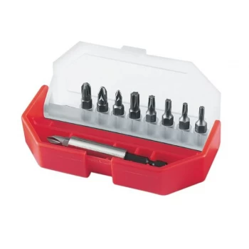 image of Stanley Tools Phillips/Pozidriv/TORX Insert Bit Set, 10 Piece