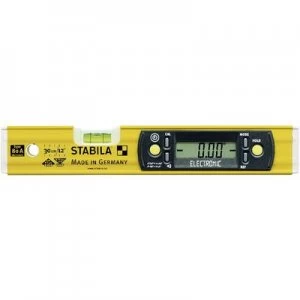 image of Stabila 80 A ELECTRONIC 17323 Digital level 31.5cm 0.5 mm/m