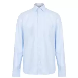 Image of Ted Baker Remark Linen Shirt - Blue