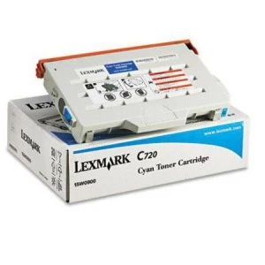 image of Lexmark 15W0900 Cyan Laser Toner Ink Cartridge