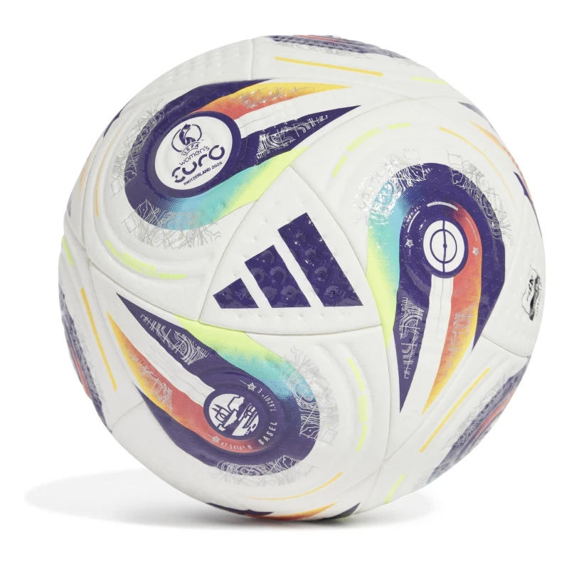 Image of adidas Euros Pro Ball 2025 Adults - White White Size 5