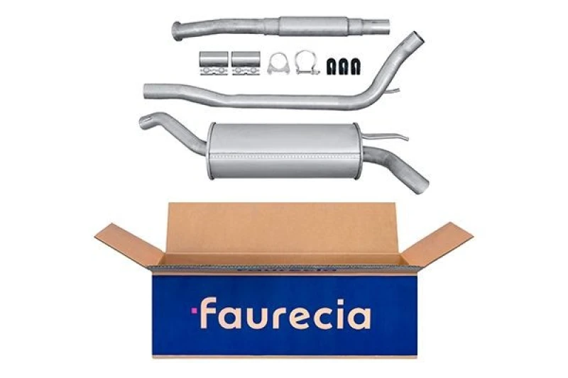 Image of Rear silencer HELLA 8LD 366 034-751