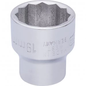 Image of Elora 3/8" Drive Bi Hexagon Socket Metric 3/8" 19mm