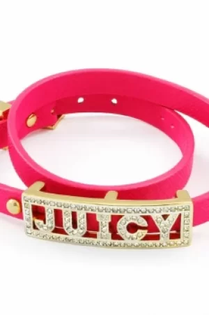 Image of Juicy Couture Jewellery Pave Juicy Double Wrap Bracelet JEWEL WJW840-655-U