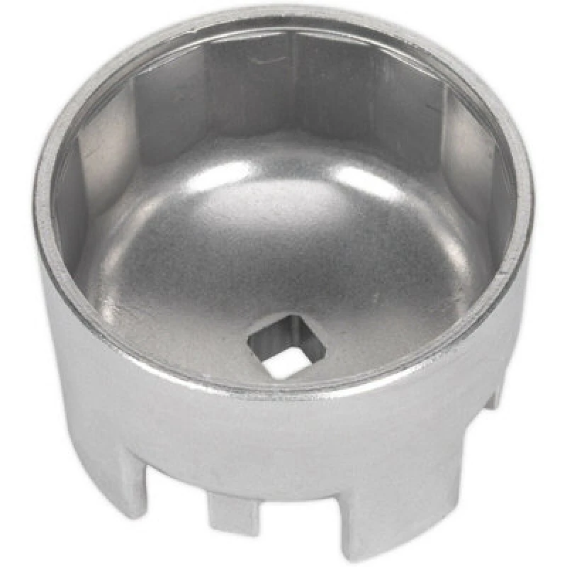 Image of Loops 87mm Oil Filter Cap Wrench - 16 Flutes - 1/2" Sq Drive - Aluminium Alloy Multi