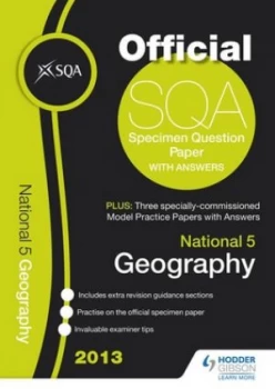 Image of National 5 Geography and Model Papers by Scottish Qualifications Authority Paperback