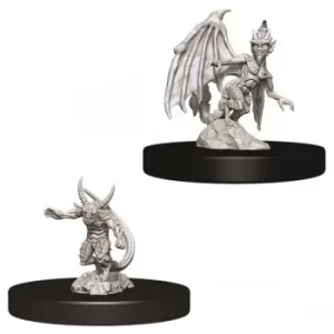 image of D&D Nolzur's Marvelous Unpainted Miniatures (W9) Quasit & Imp