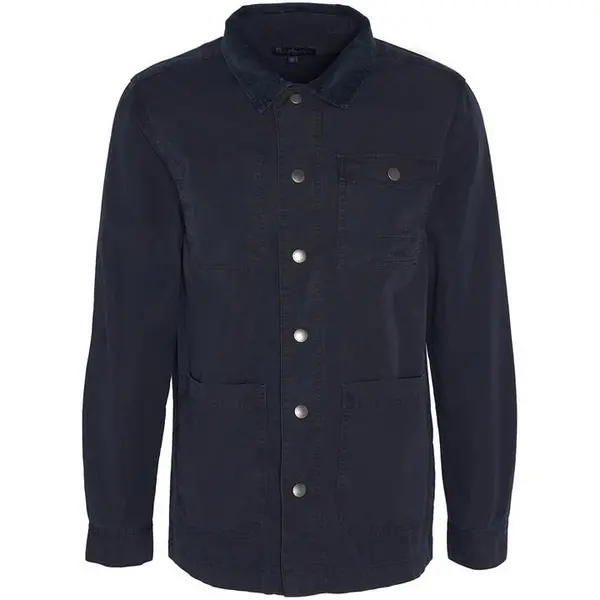 Image of Barbour Grindle Overshirt - Blue M