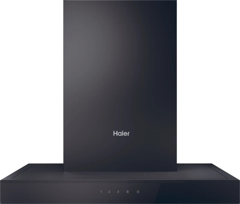 Image of Haier I-Clean Series 4 HATS6CBS4B 60cm Chimney Cooker Hood - Black