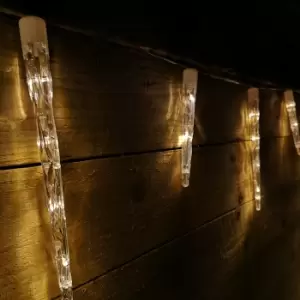 Image of 72 LED 6.9m Premier 24 Indoor Outdoor Icicle Shape Christmas Chaser Lights in Warm White