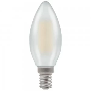 Image of Crompton LED Candle SES E14 Filament Dimmable Pearl 5W - Warm White