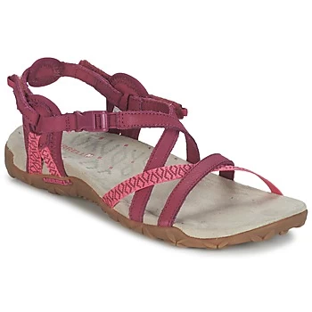 image of Merrell TERRAN LATTICE II womens Sandals in Pink,4,7,8,9