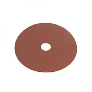 Image of Faithfull FAIAD11560 Fibre Backed Sanding Disc 60G Coarse Brown Pack of 25