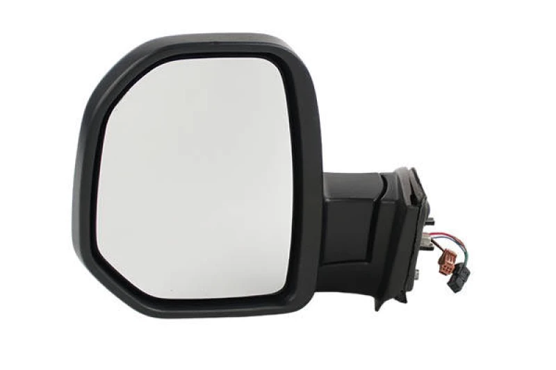 Image of JOHNS 57 62 37-21 Wing mirror Left, black, Heatable Outside Mirror (50)