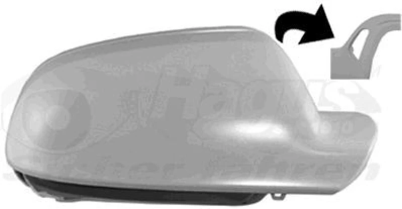 Image of VAN WEZEL Wing mirror cover VAN WEZEL 0338844