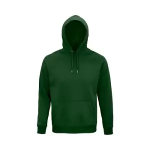 image of SOLS Unisex Adult Stellar Organic Hoodie (3XL) (Bottle Green)