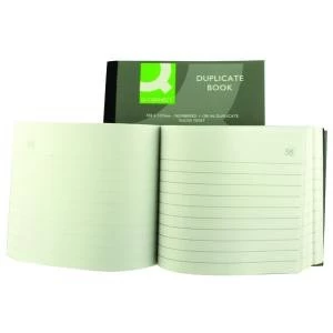 Image of Q-Connect Feint Ruled Duplicate Book 102x127mm KF04094