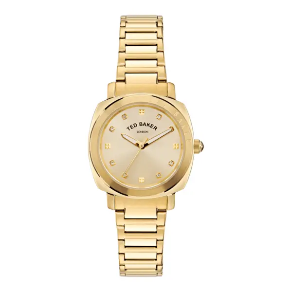 image of Ted Baker Watches Kirsty Gold-Tone Ladies Watch BKPRBS405