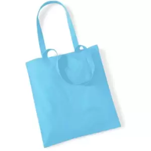 Image of Westford Mill Promo Bag For Life - 10 Litres (One Size) (Surf Blue) - Surf Blue