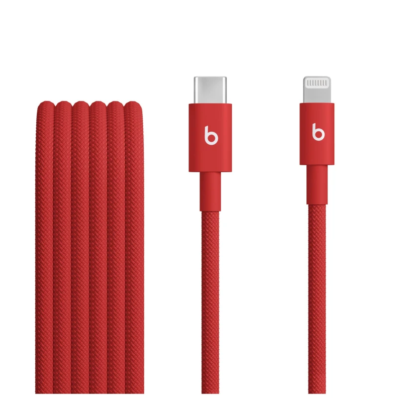 Image of Apple Apple Beats 1.5 m Red MFEH4ZM/A