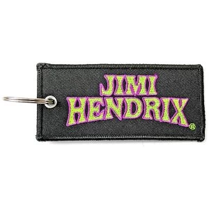 image of Jimi Hendrix - Arched Logo Keychain