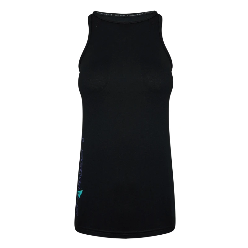 Image of Reebok Les Mills Activchill+Dreamblend Tank Top Womens Gym Vest - Black 4