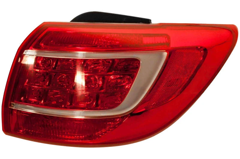 Image of PRASCO KI0244153 Rear light TYC Outer section, without bulb holder, Right Combination Rearlight (391)