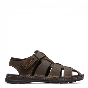 Image of Rockport Rockport Darwyn Sandals - Brown Lth