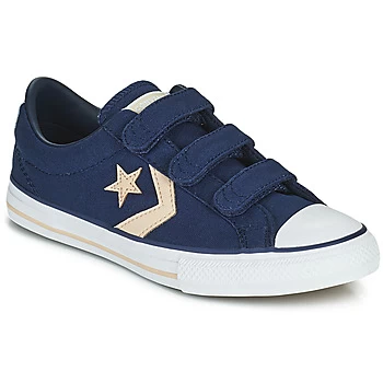 image of Converse STAR PLAYER EV 3V SUMMER DAZE OX boys's Childrens Shoes Trainers in Blue,4,5,10 kid,12 kid,13 kid,1 kid,1.5 kid,2.5