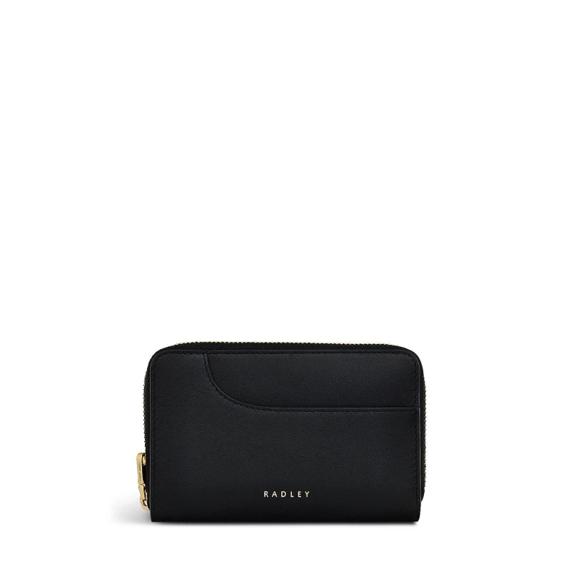 Image of Radley Womens Leather Zip Around Purse BLACK female One Size