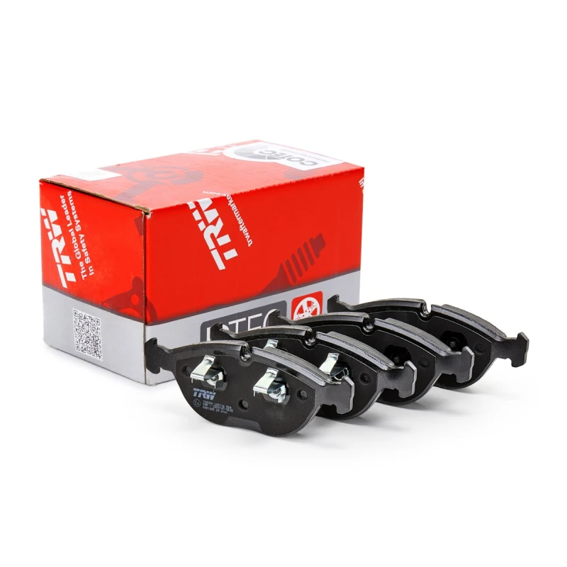 Image of TRW GDB1285 Brake pad set prepared for wear warning indicator Brake Pad Set,disc brake (402)