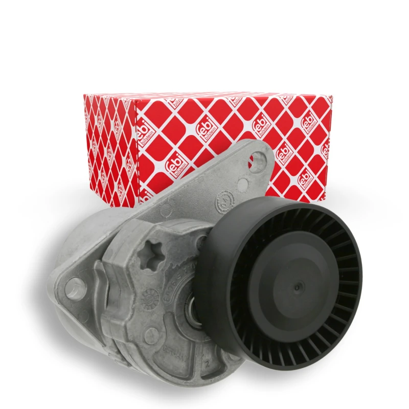 Image of FEBI BILSTEIN 14377 Tensioner Belt Tensioner,v-ribbed belt (541)
