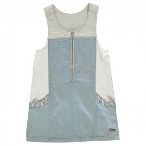 Image of Firetrap Den Pinafore Dress Junior Girls - Smoke