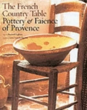Image of french country table pottery and faience of provence