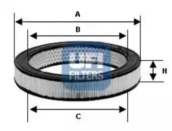 Image of UFI 27.744.00 Air Filter