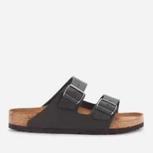 image of Birkenstock Mens Arizona Oiled Leather Double Strap Sandals - Black - EU 43/UK 9