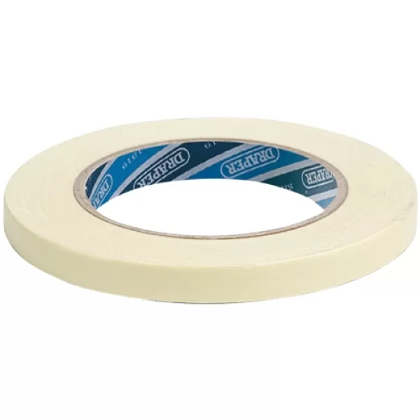 Image of Draper 18M x 12mm Double Sided Tape Roll