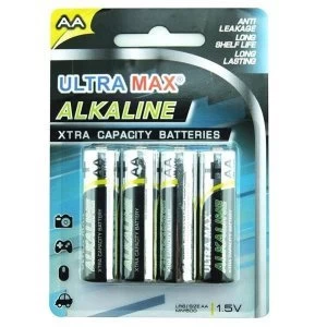 image of 5 Star Value AA Alkaline Batteries Pack of 4