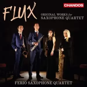 image of Flux - Original Works for Saxophone Quartet by Ferio Saxophone Quartet CD Album