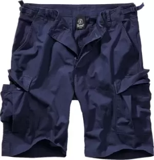 Image of Brandit BDU Ripstop Shorts, blue, Size 2XL, blue, Size 2XL