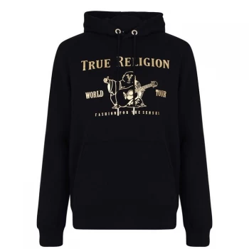 Image of True Religion True Religion Buddha Hoodie - Black/Gold
